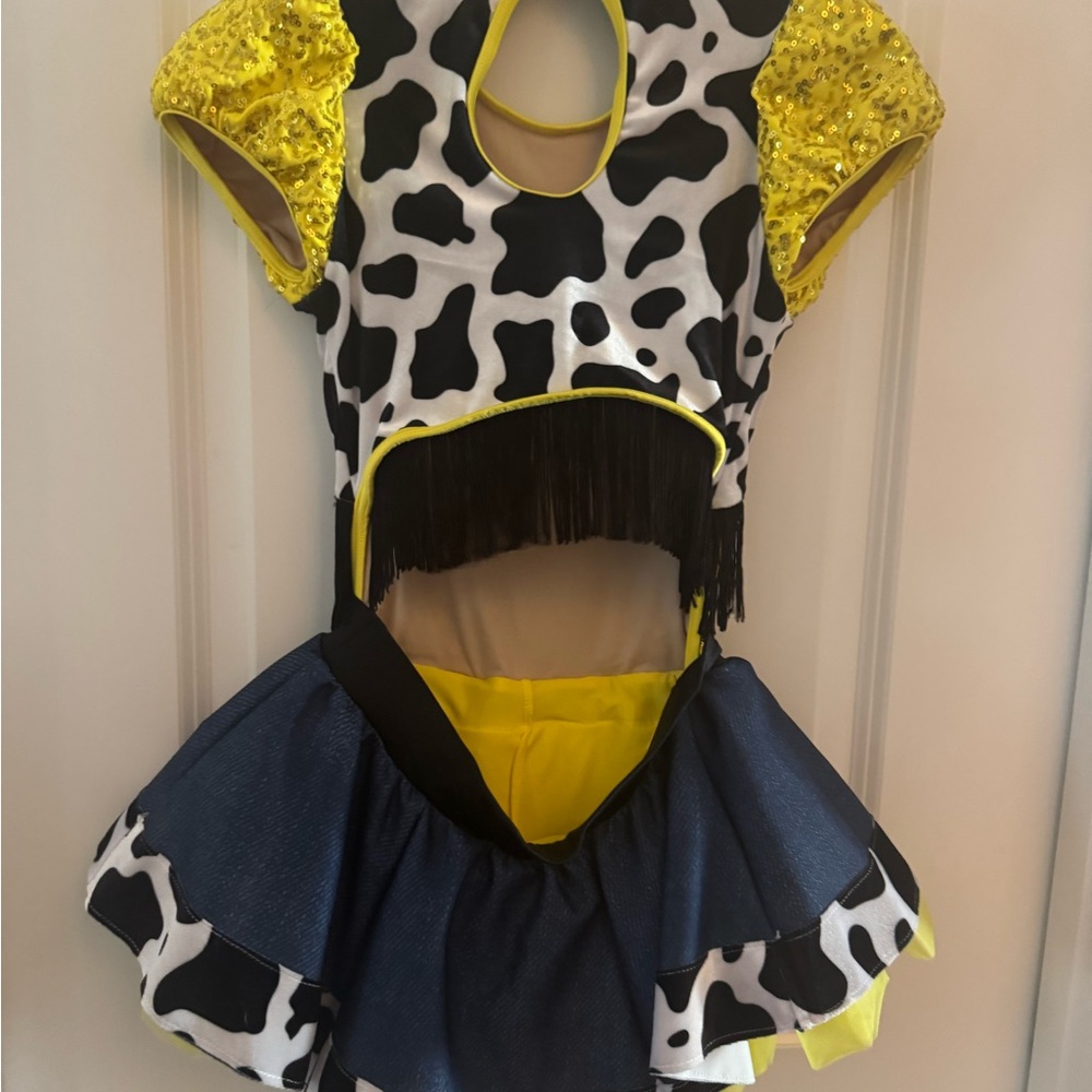 Weissman Black and White Dance Costume